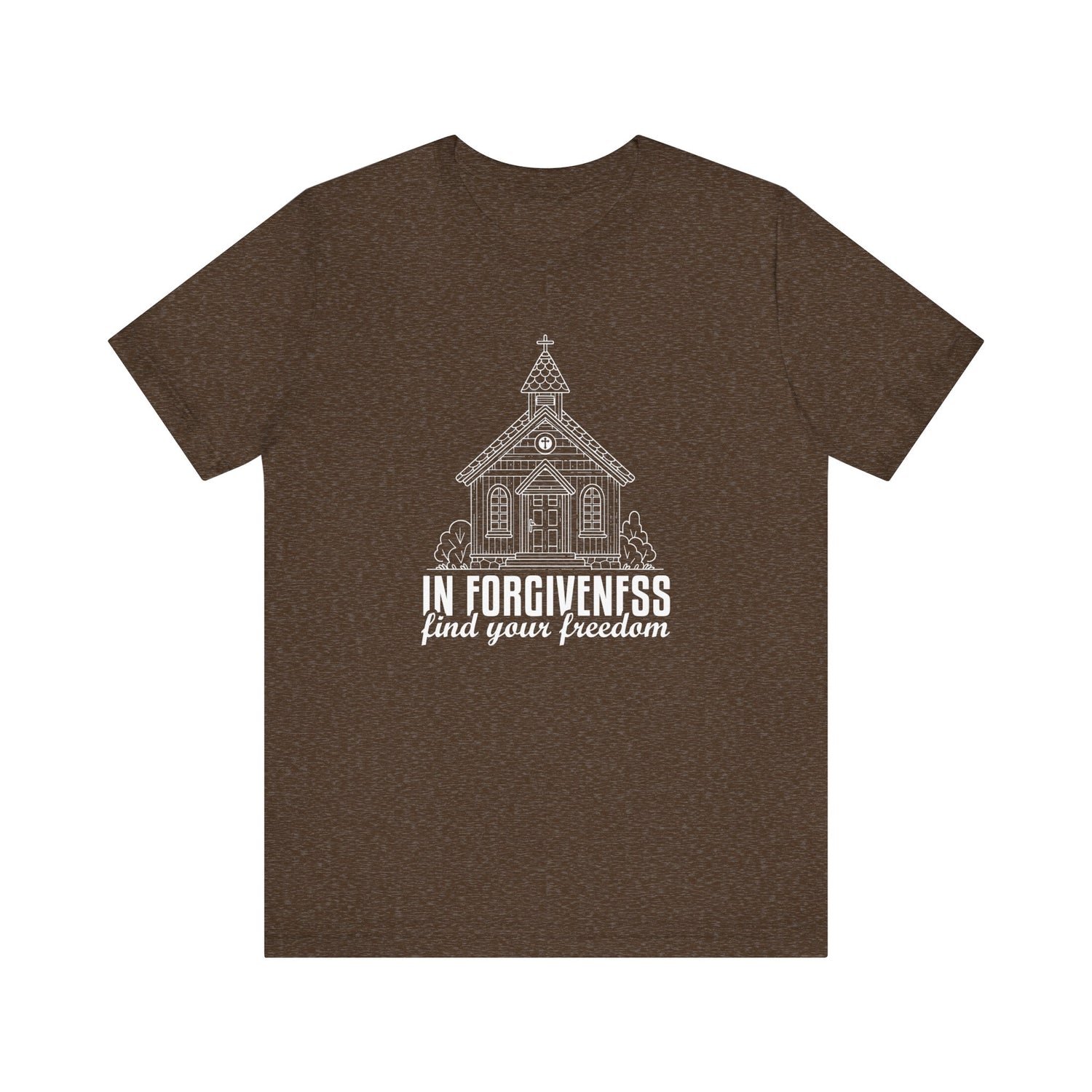 In Forgiveness Find your freedom  Unisex Jersey Short Sleeve Tee