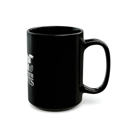 Bloom Black Mug