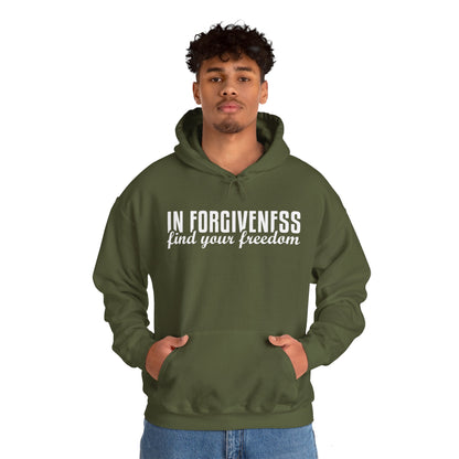 In Forgiveness Unisex Heavy Blend™ Hooded Sweatshirt