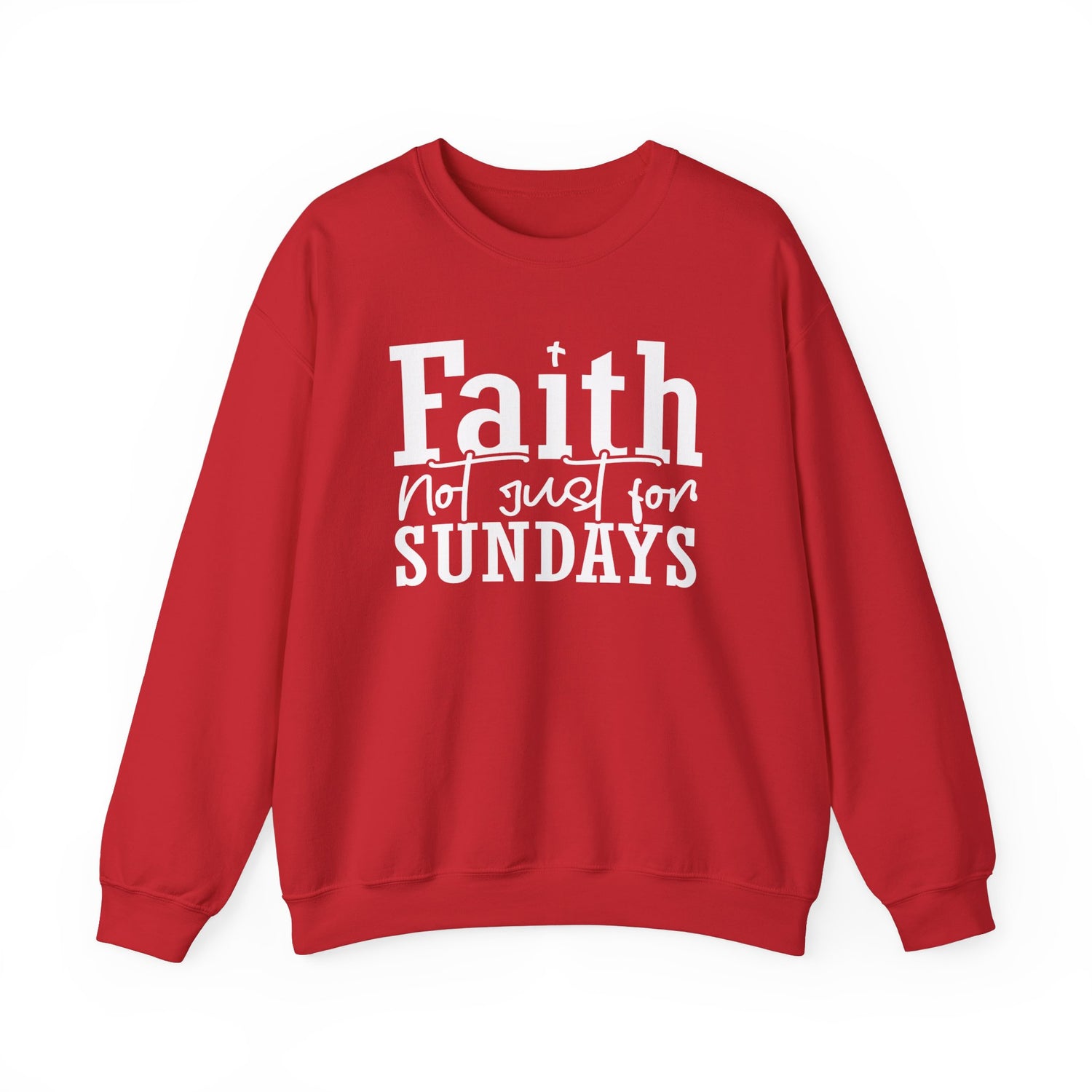 Faith Unisex Heavy Blend™ Crewneck Sweatshirt