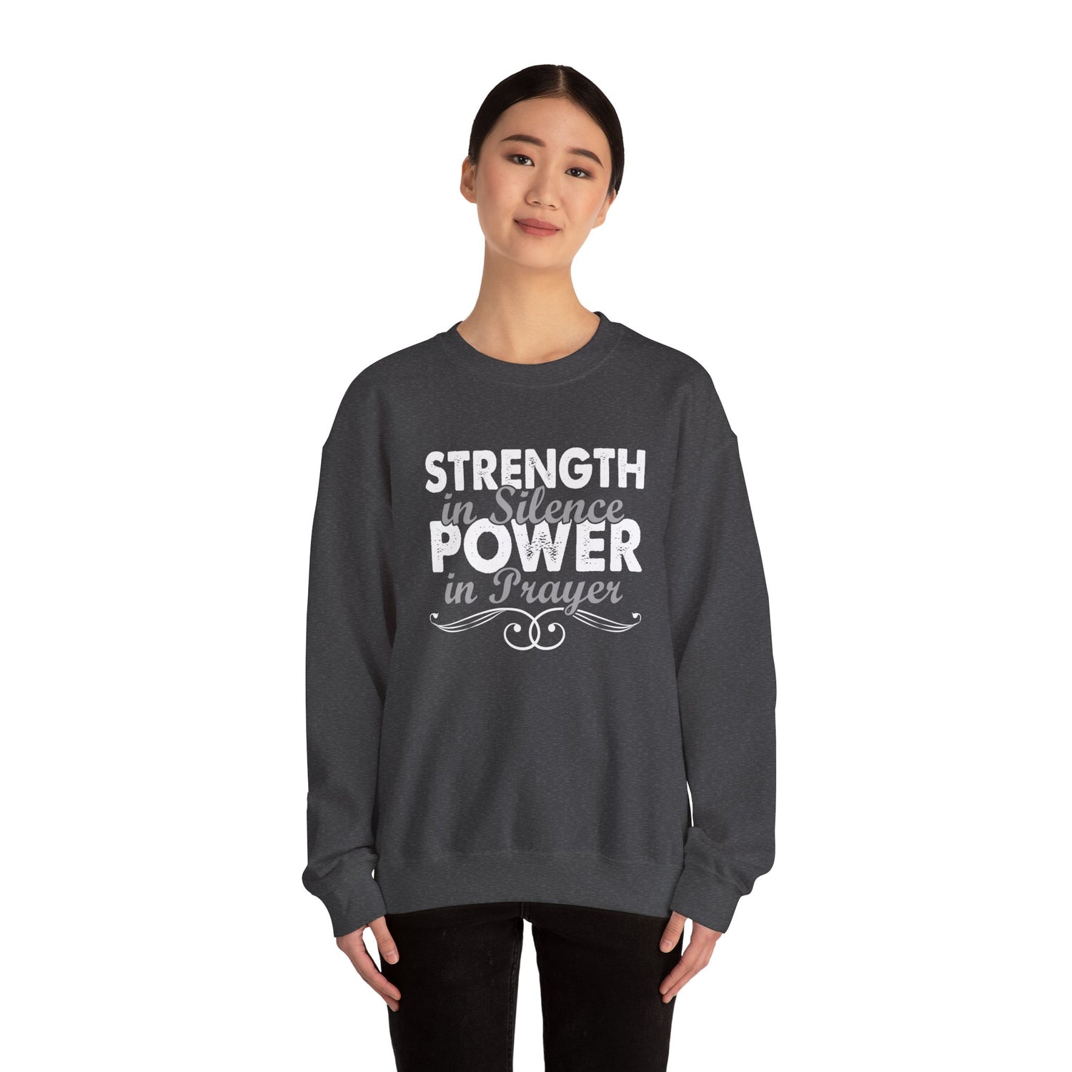 Strength Unisex Heavy Blend™ Crewneck Sweatshirt