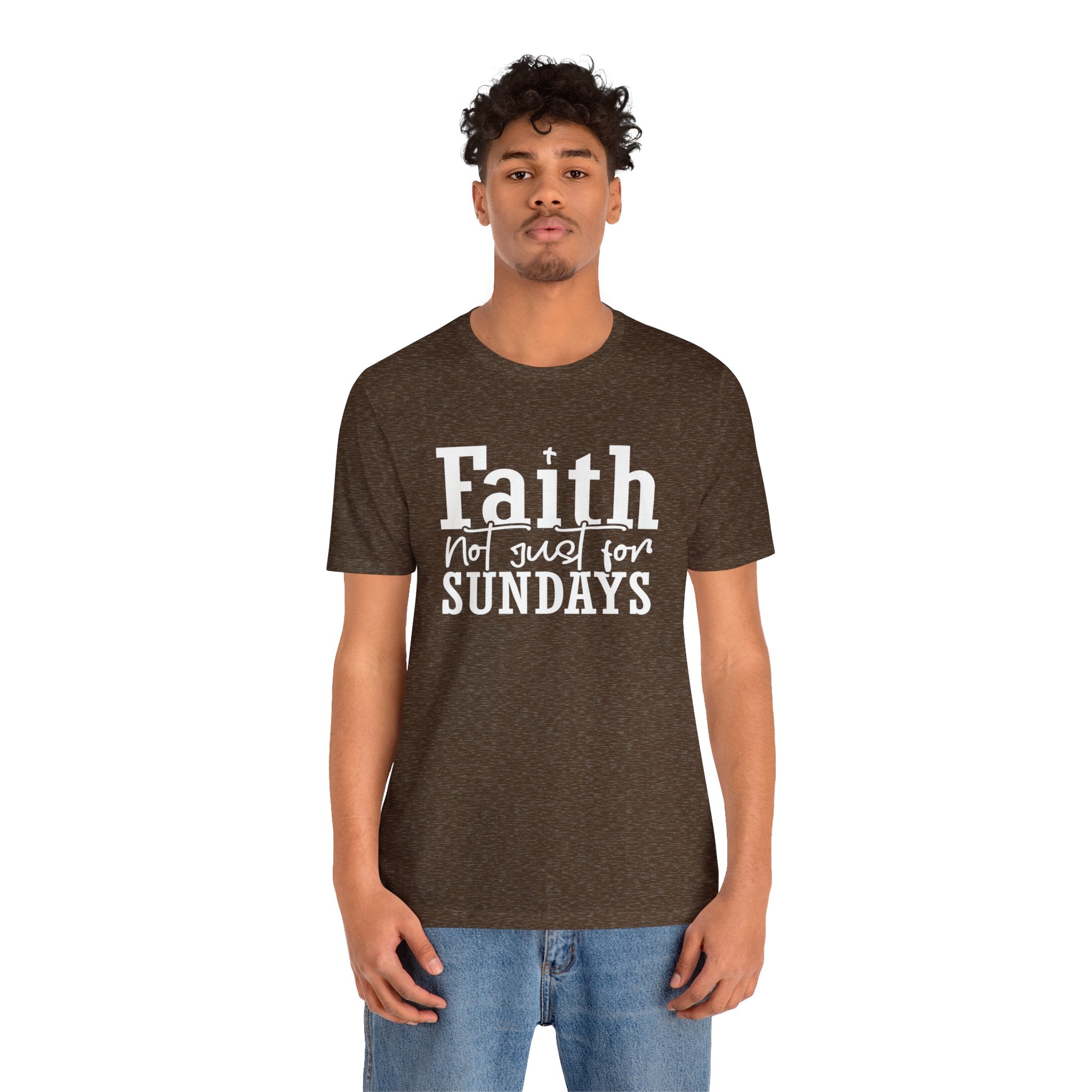 Faith Unisex Jersey Short Sleeve Tee