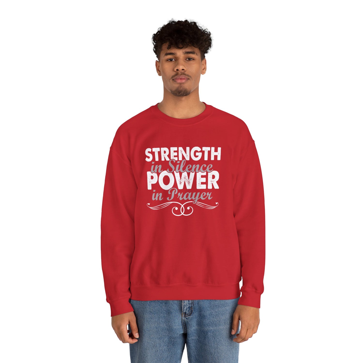 Strength Unisex Heavy Blend™ Crewneck Sweatshirt