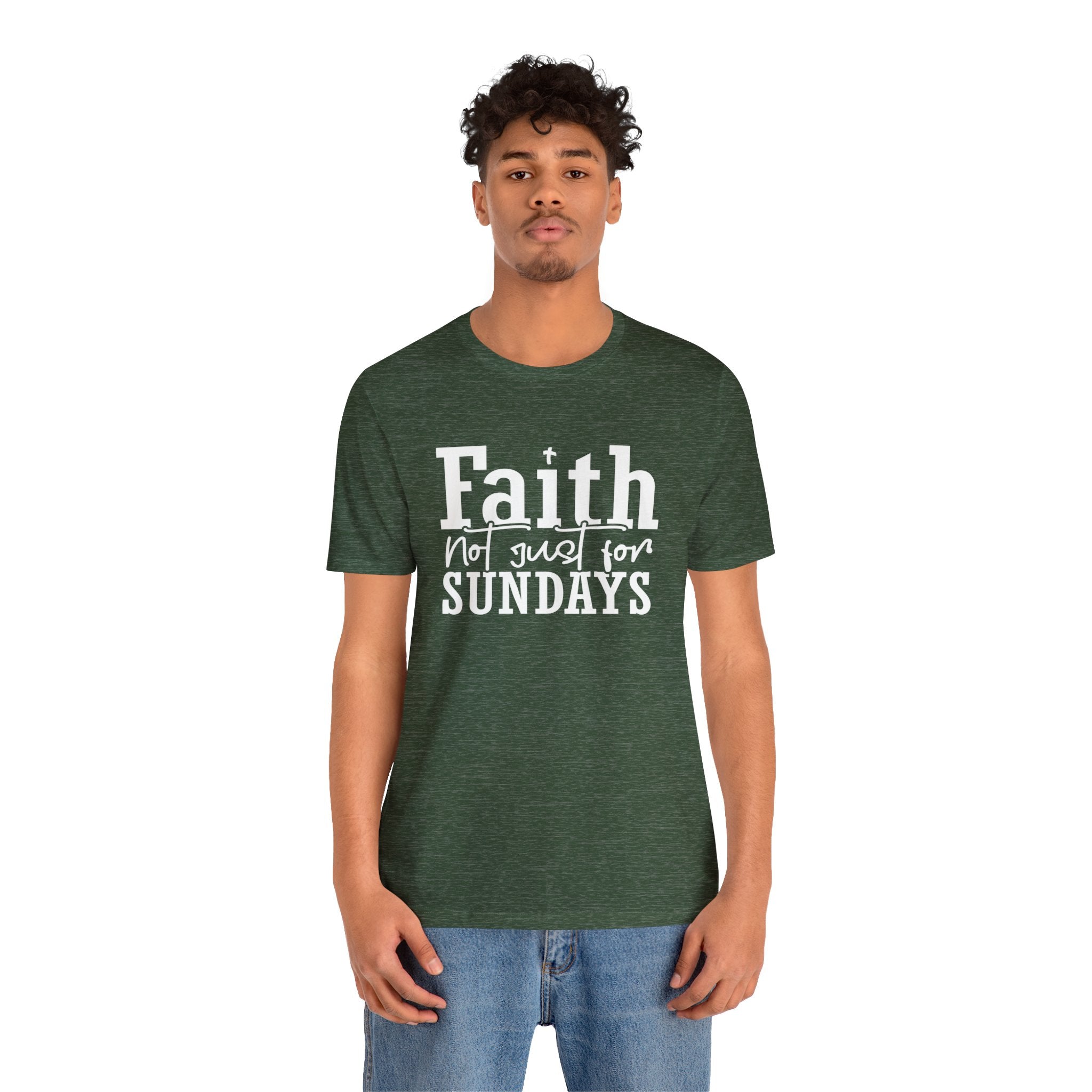 Faith Unisex Jersey Short Sleeve Tee