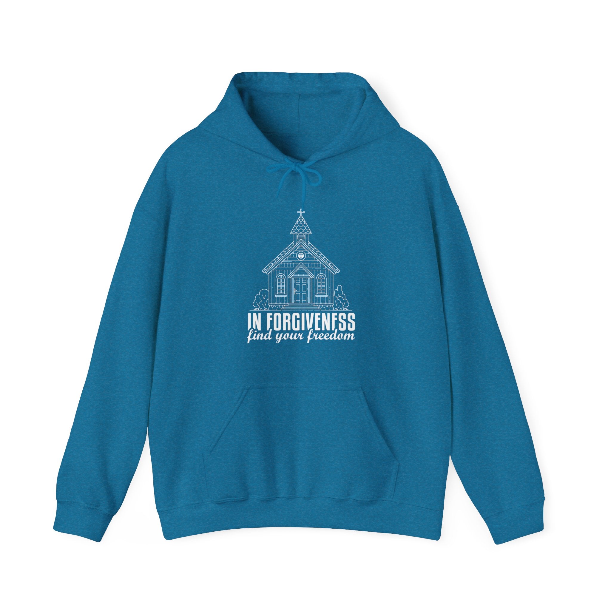 In Forgiveness Find your freedom  Unisex Heavy Blend™ Hooded Sweatshirt