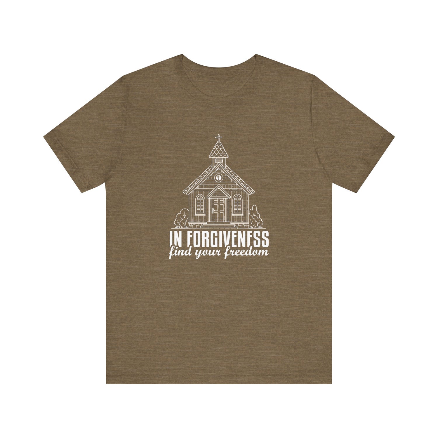 In Forgiveness Find your freedom  Unisex Jersey Short Sleeve Tee