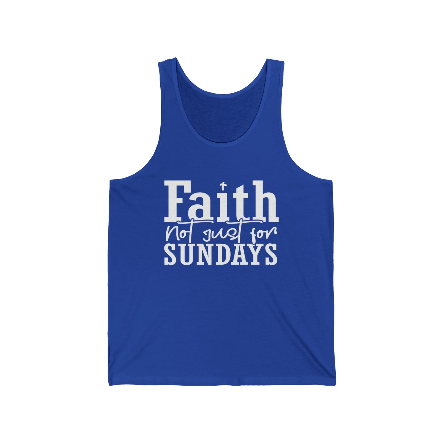 Faith Unisex Jersey Tank