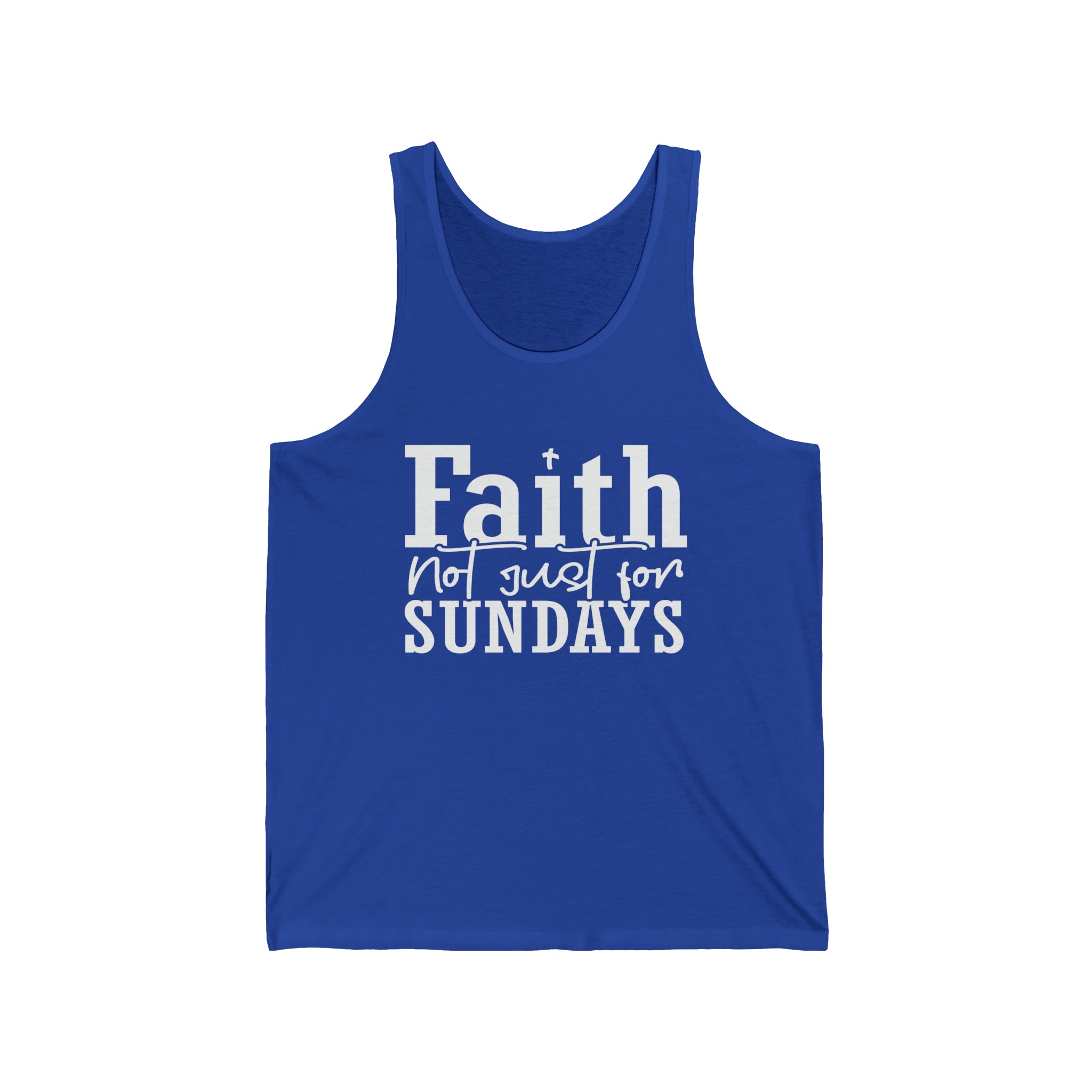 Faith Unisex Jersey Tank