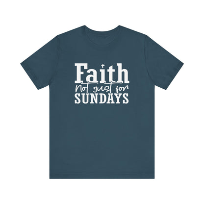 Faith Unisex Jersey Short Sleeve Tee