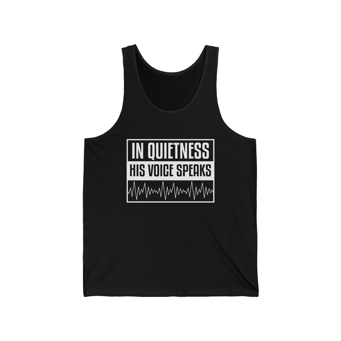 In Quietness Unisex Jersey Tank