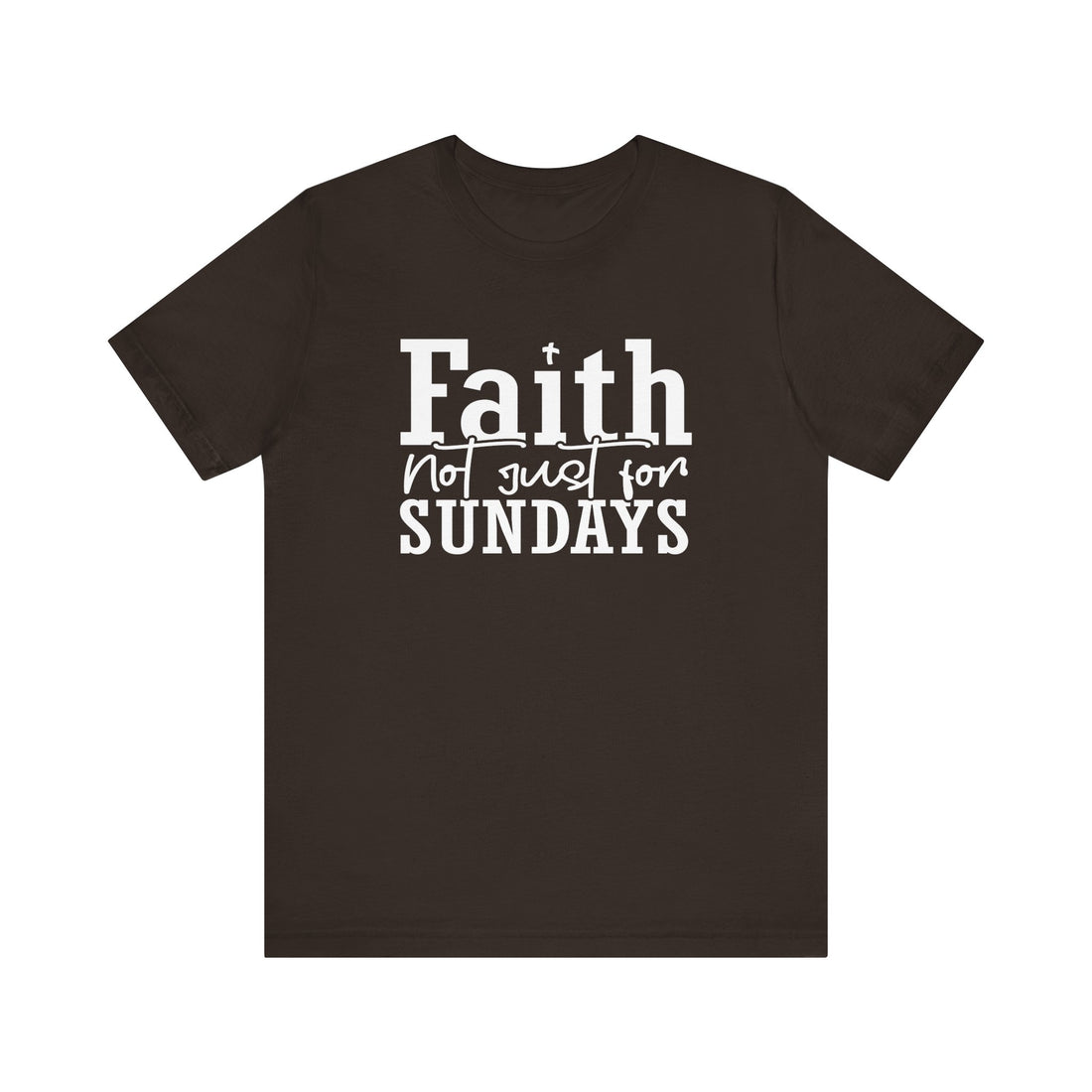 Faith Unisex Jersey Short Sleeve Tee