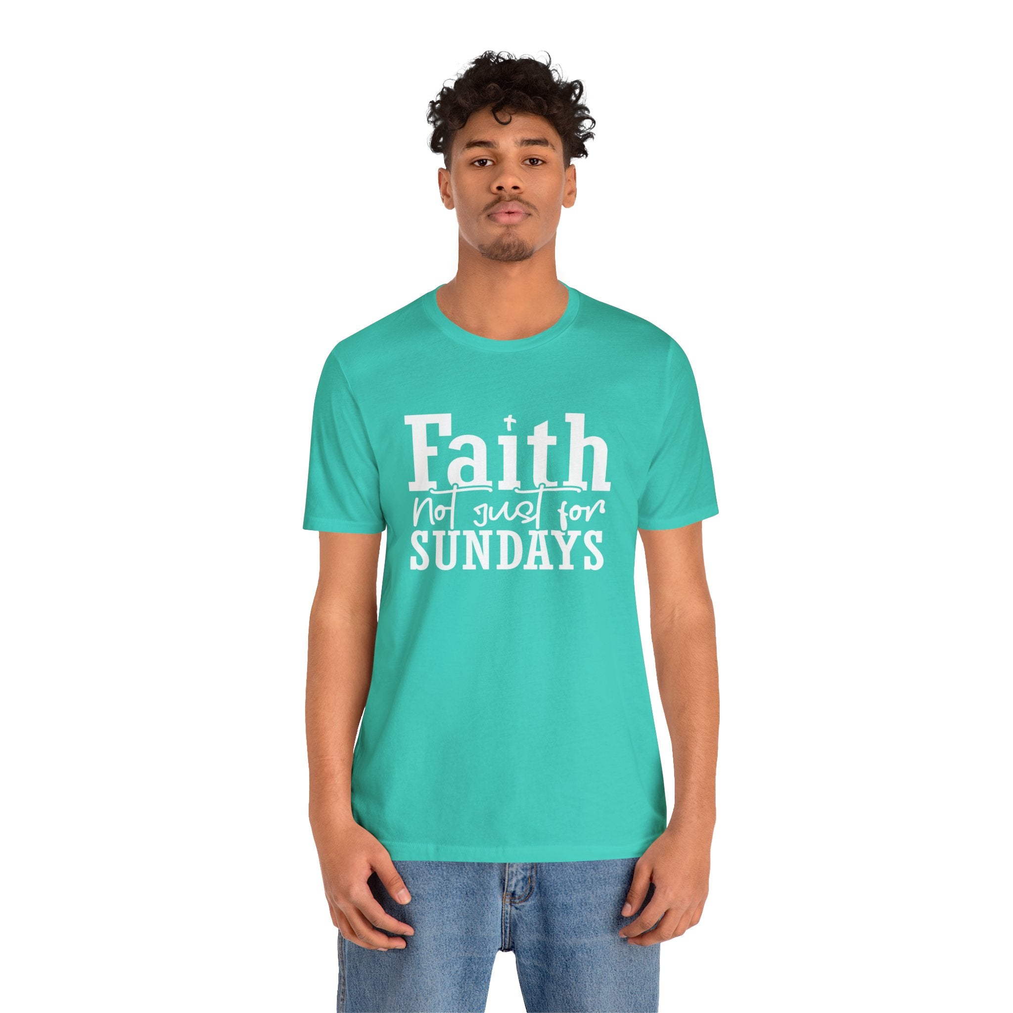 Faith Unisex Jersey Short Sleeve Tee