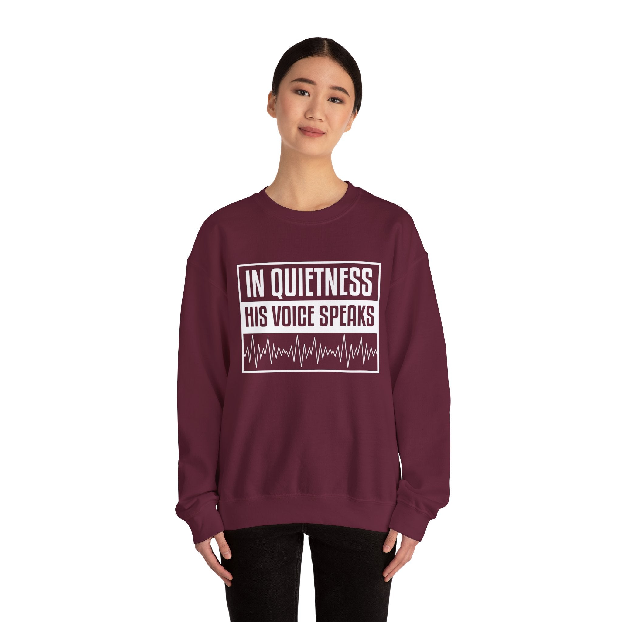 In Quietness Unisex Heavy Blend™ Crewneck Sweatshirt