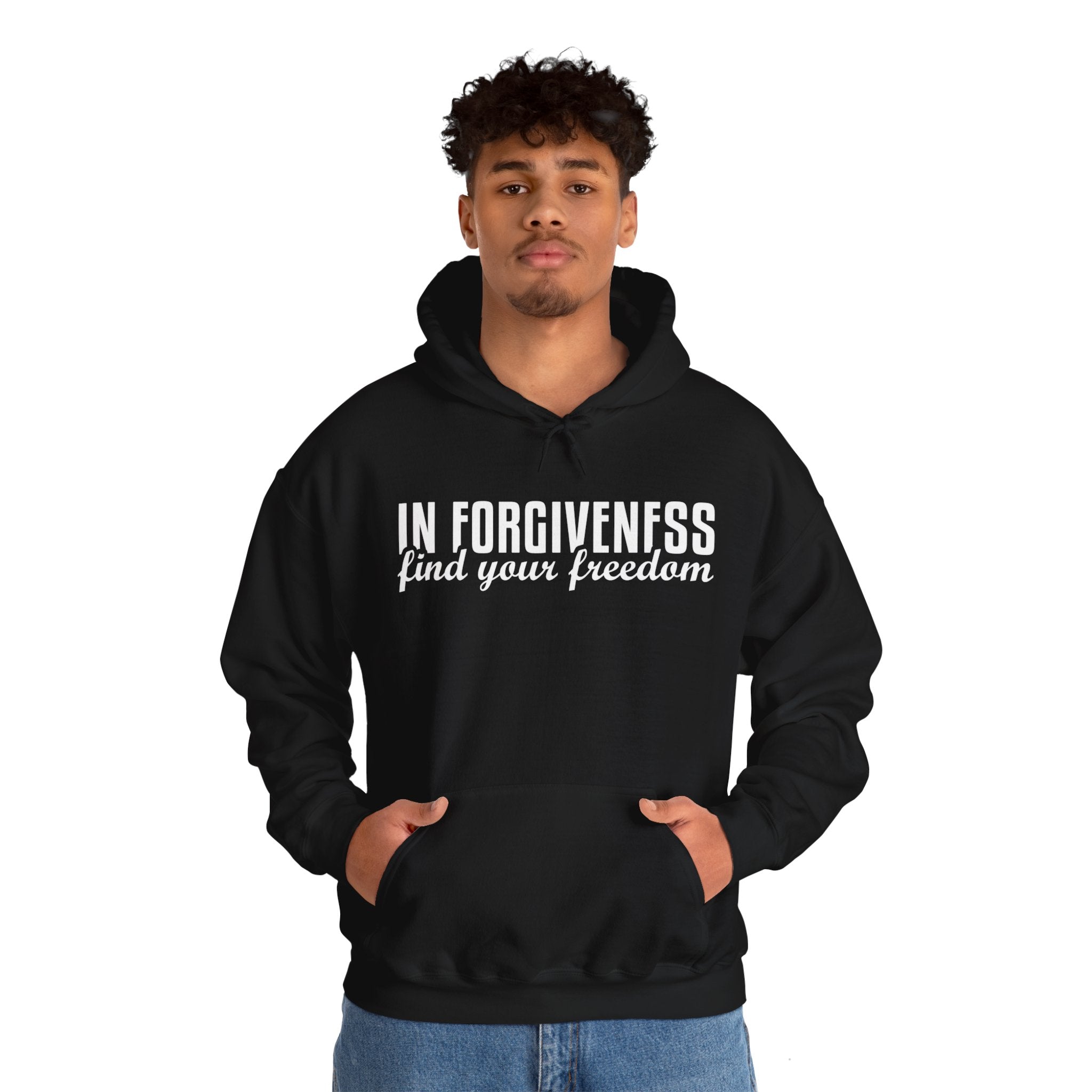 In Forgiveness Unisex Heavy Blend™ Hooded Sweatshirt