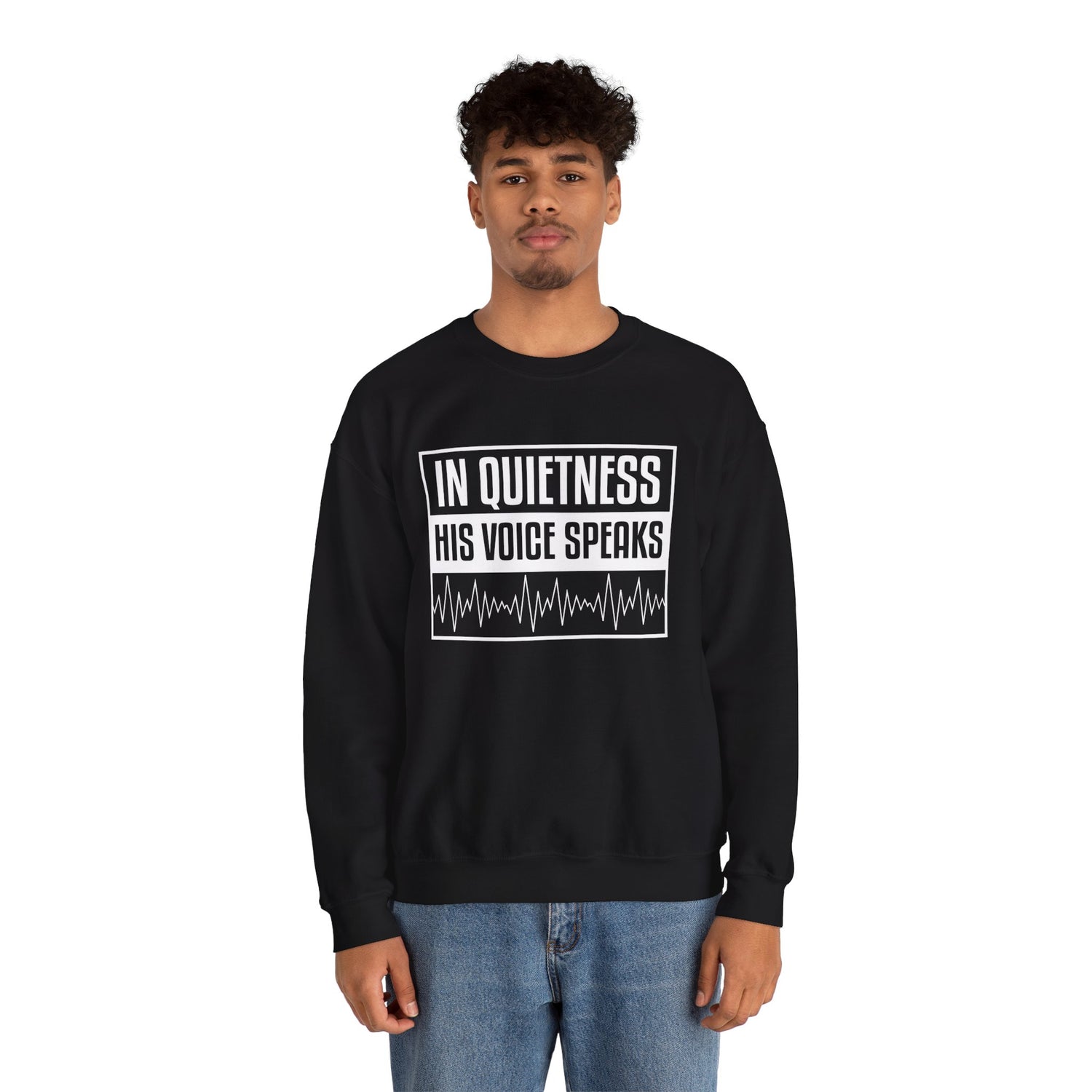 In Quietness Unisex Heavy Blend™ Crewneck Sweatshirt