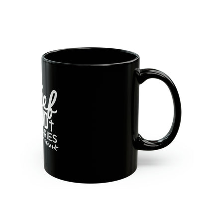 Belief Beyond Black Mug