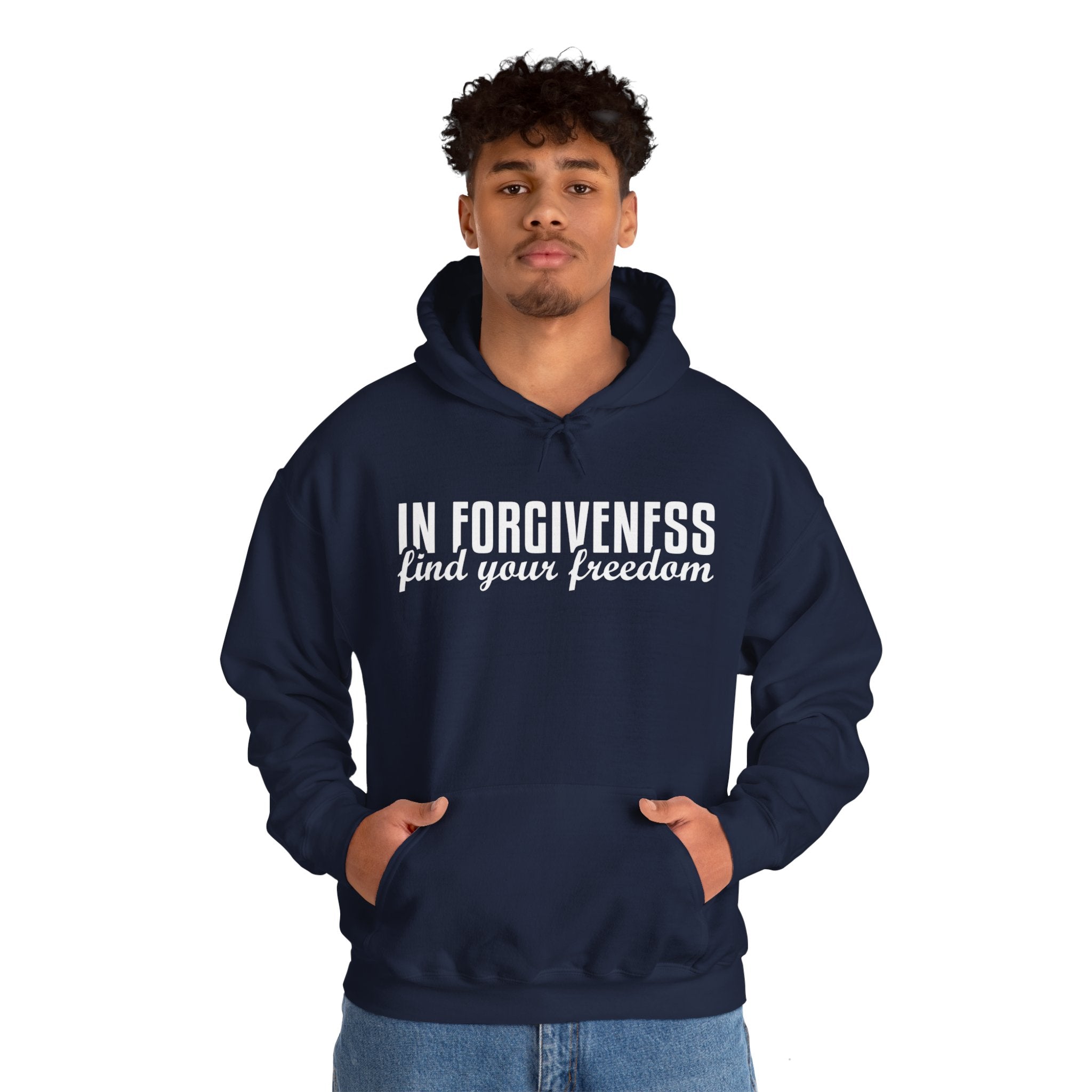 In Forgiveness Unisex Heavy Blend™ Hooded Sweatshirt