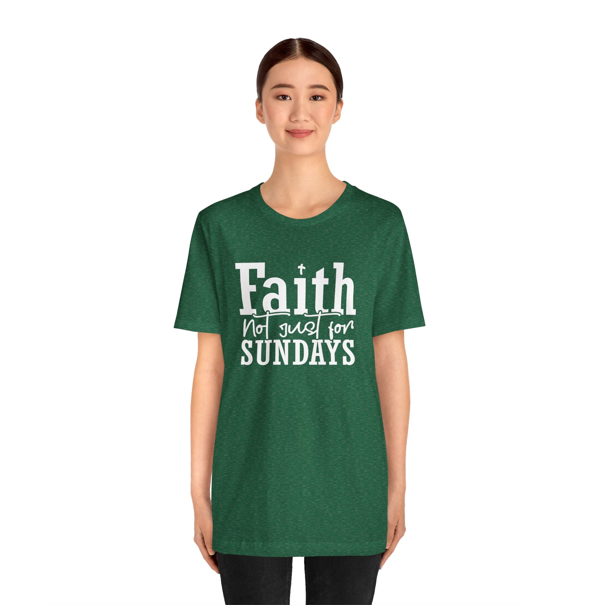 Faith Unisex Jersey Short Sleeve Tee