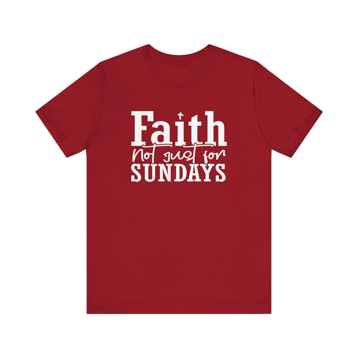 Faith Unisex Jersey Short Sleeve Tee