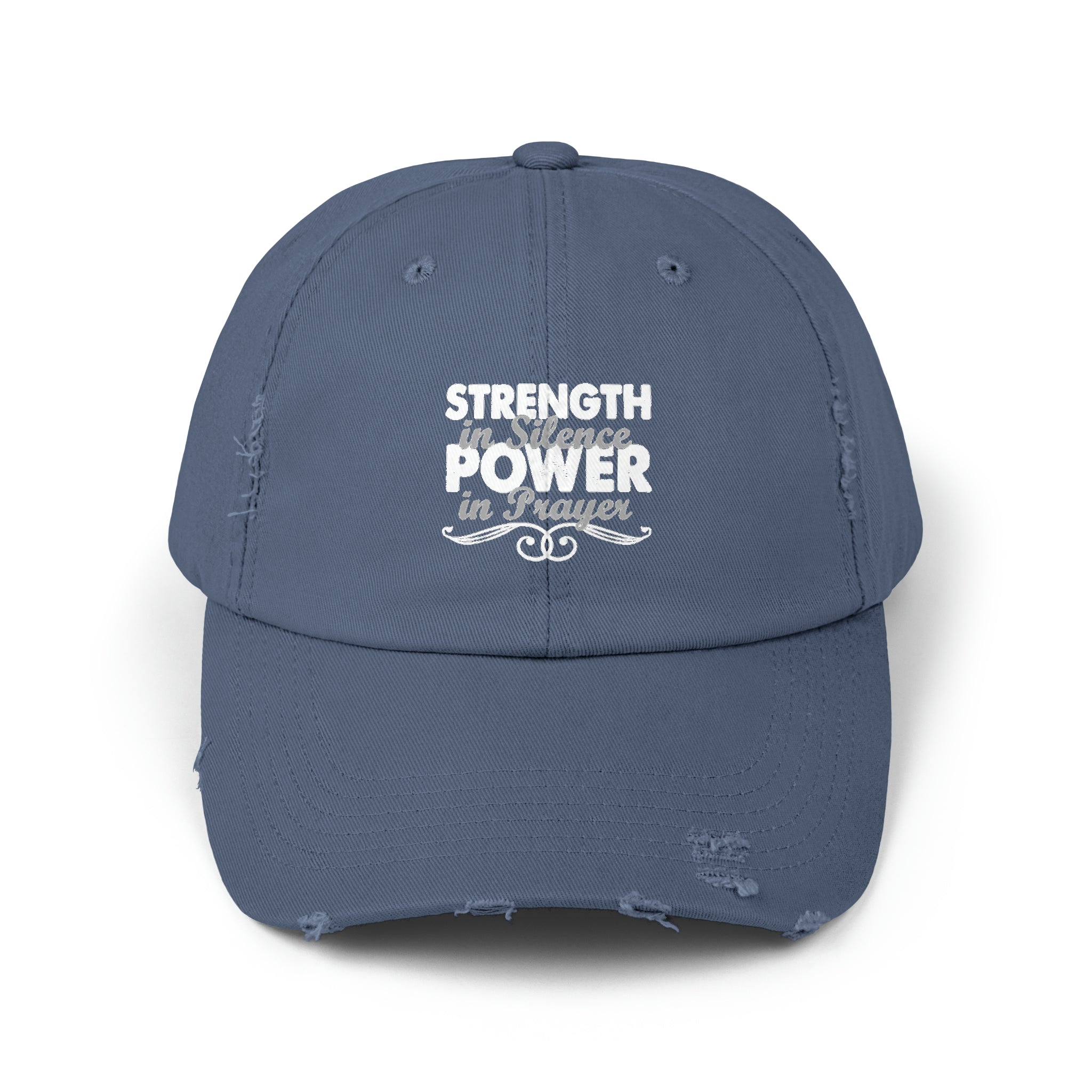 Strength Unisex Distressed Cap