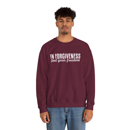 In Forgiveness Unisex Heavy Blend™ Crewneck Sweatshirt