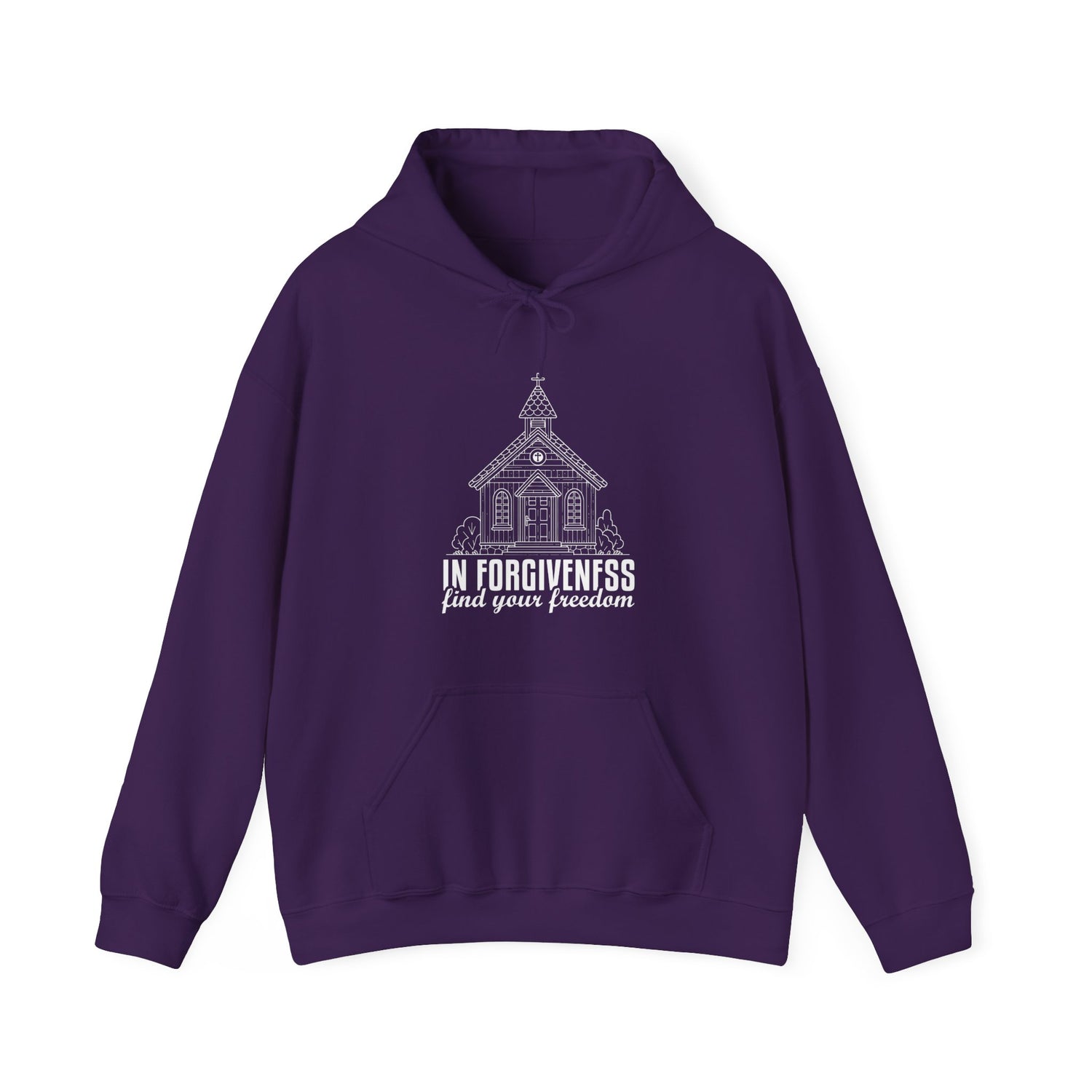 In Forgiveness Find your freedom  Unisex Heavy Blend™ Hooded Sweatshirt