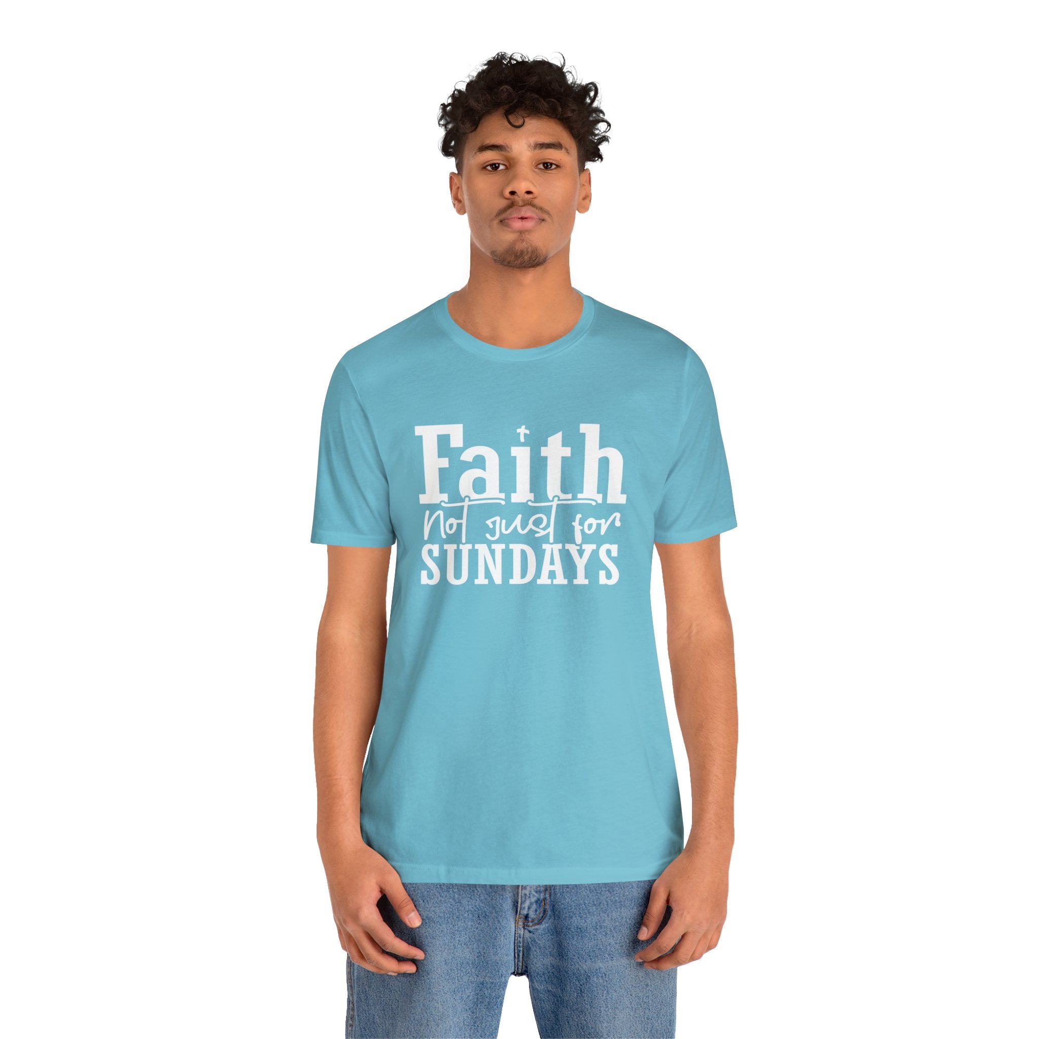 Faith Unisex Jersey Short Sleeve Tee