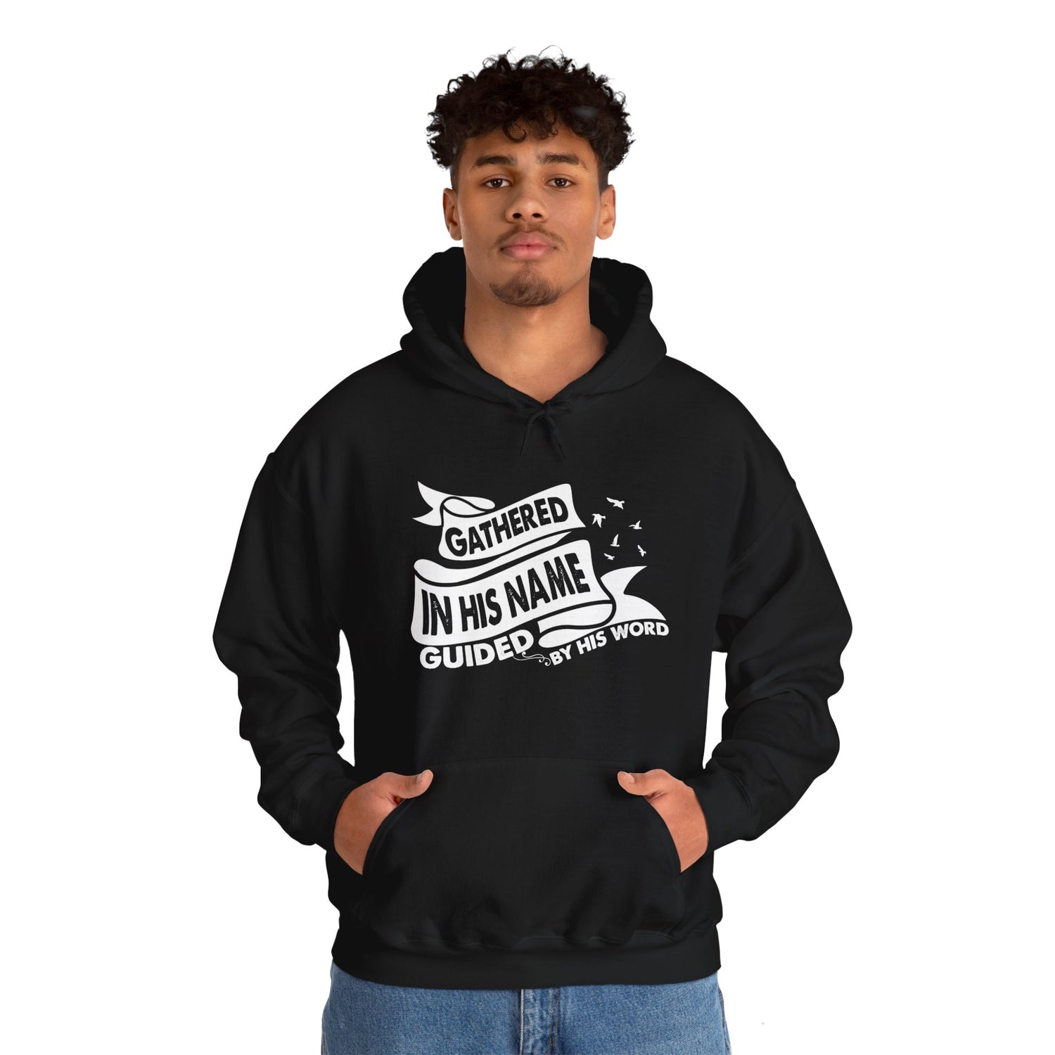 In His Name Unisex Heavy Blend™ Hooded Sweatshirt