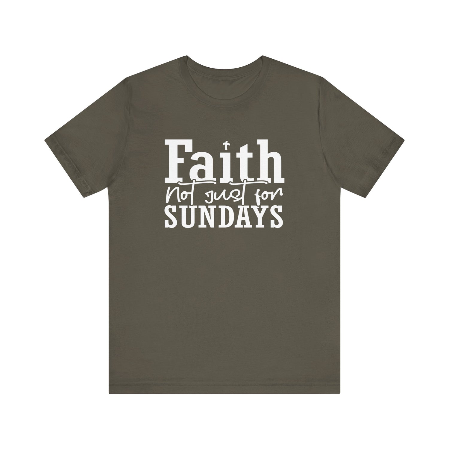 Faith Unisex Jersey Short Sleeve Tee