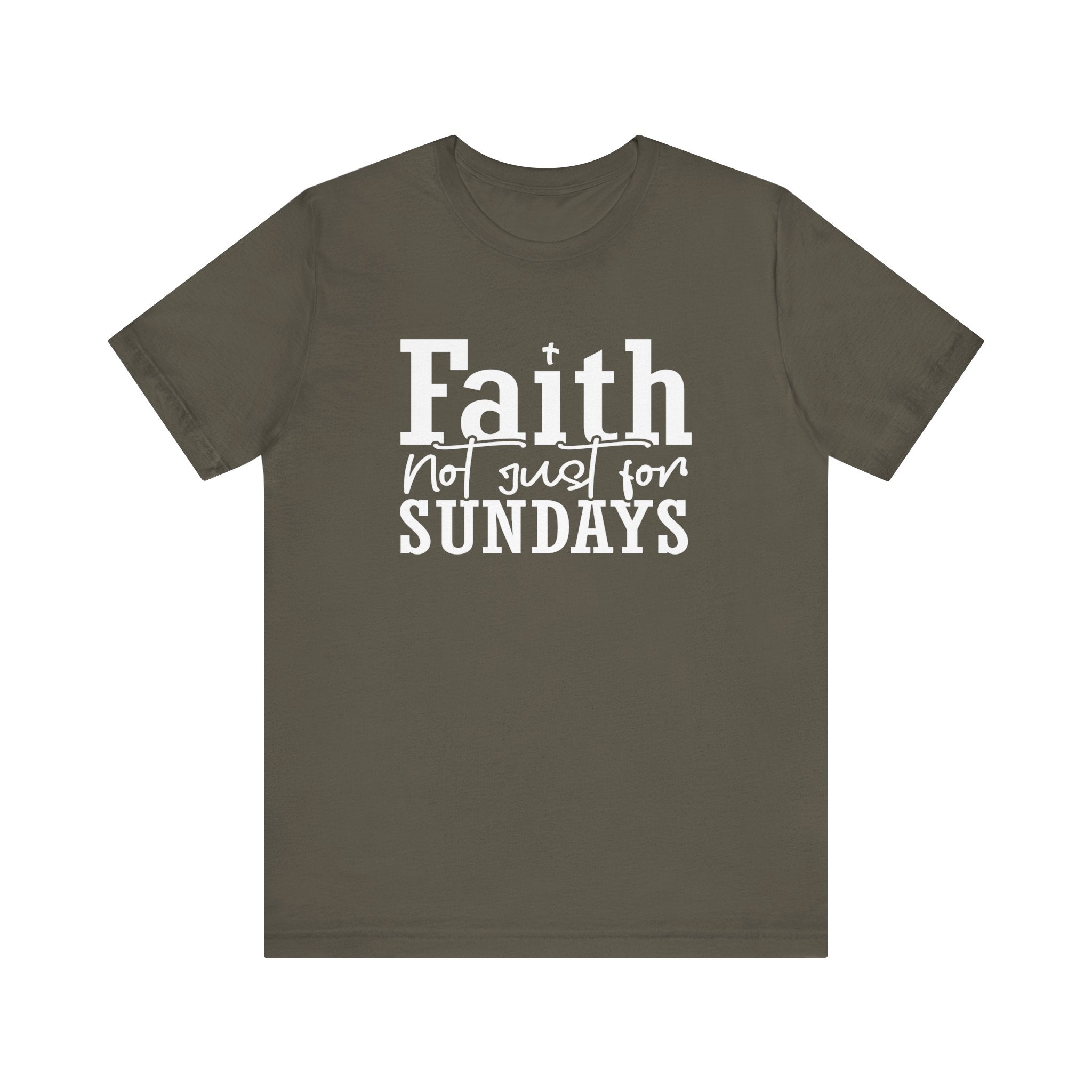 Faith Unisex Jersey Short Sleeve Tee