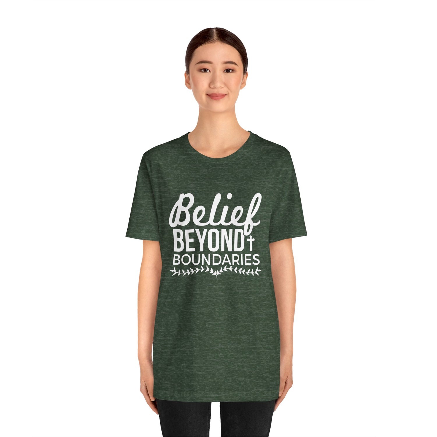 Belief Beyond Unisex Jersey Short Sleeve Tee