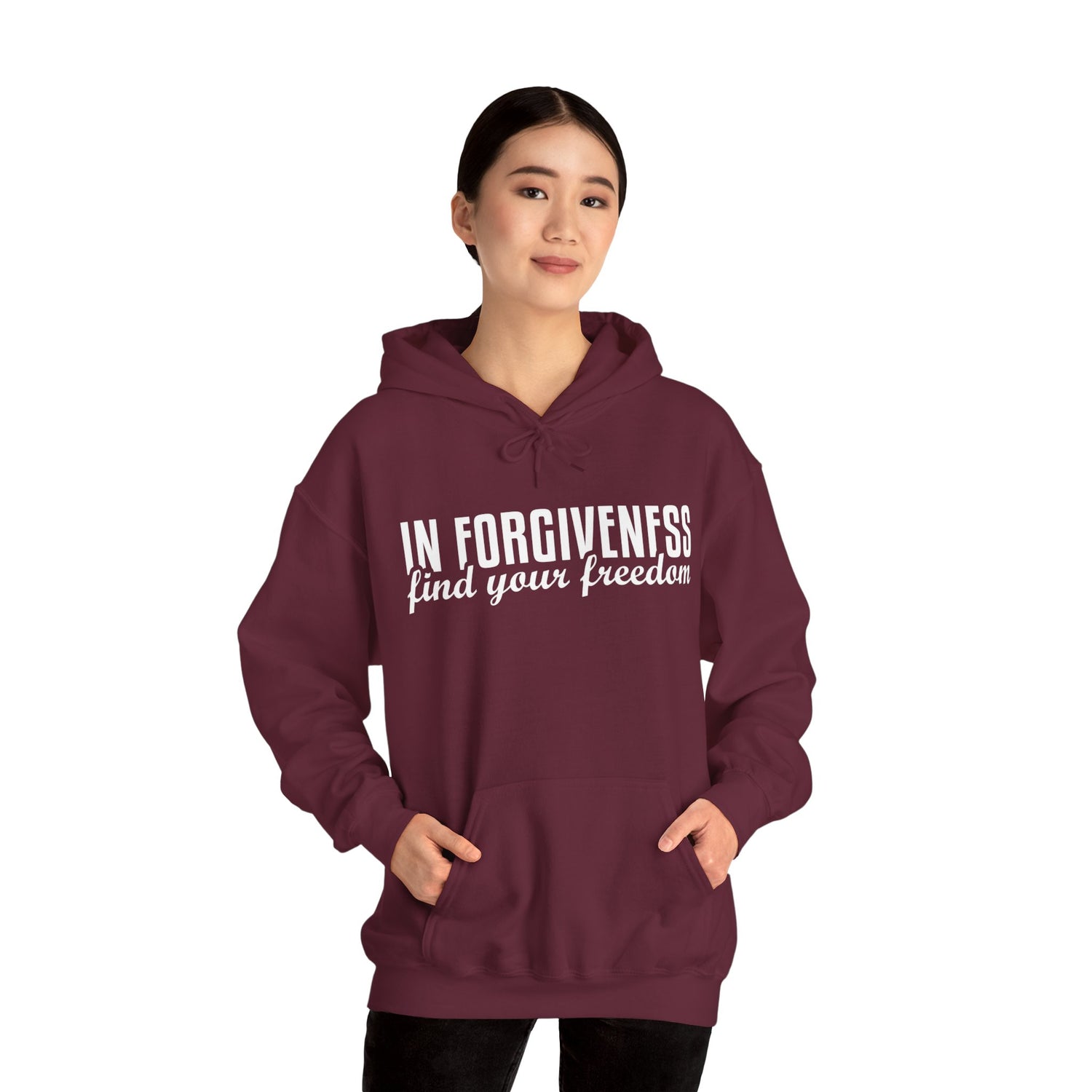 In Forgiveness Unisex Heavy Blend™ Hooded Sweatshirt