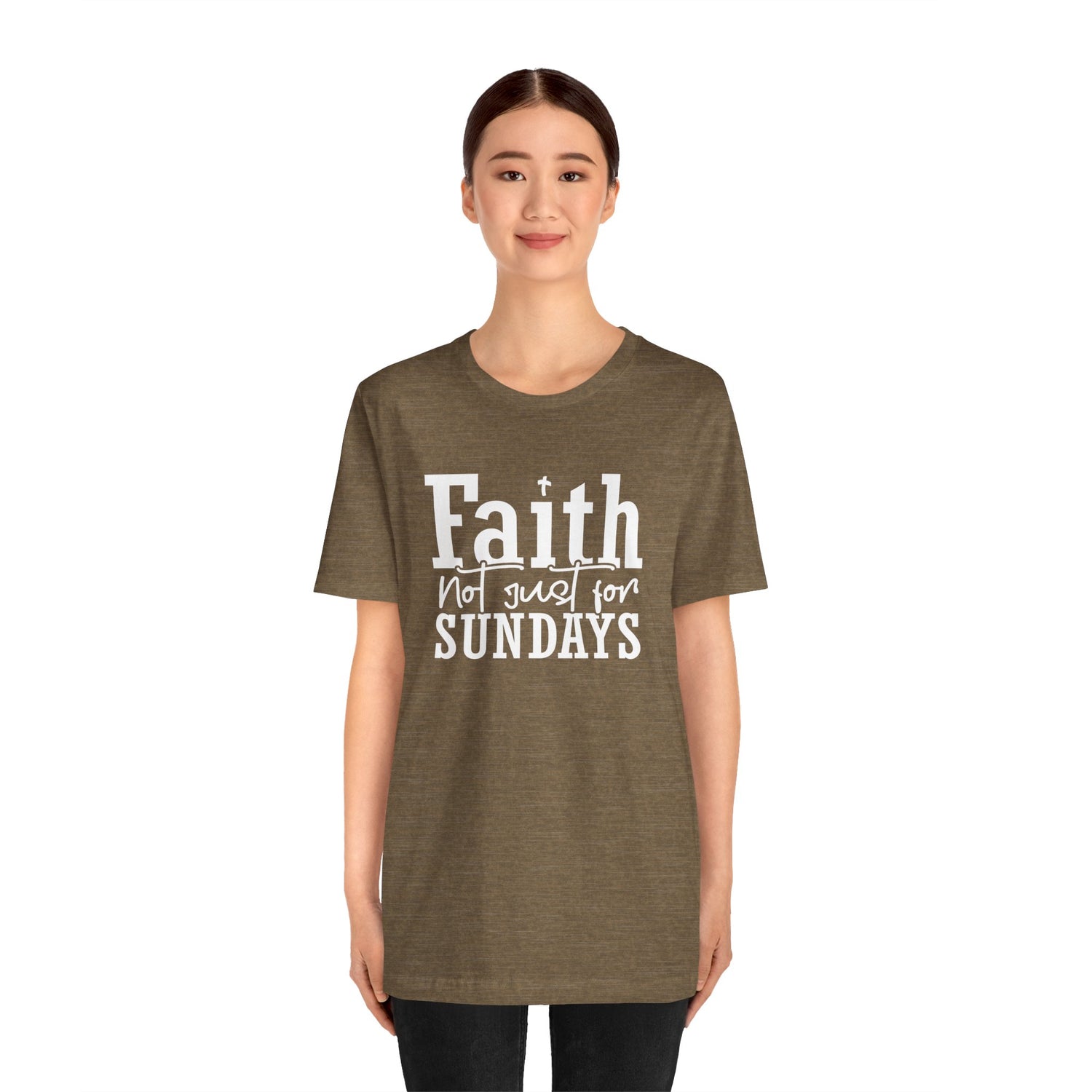 Faith Unisex Jersey Short Sleeve Tee