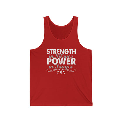 Strength Unisex Jersey Tank