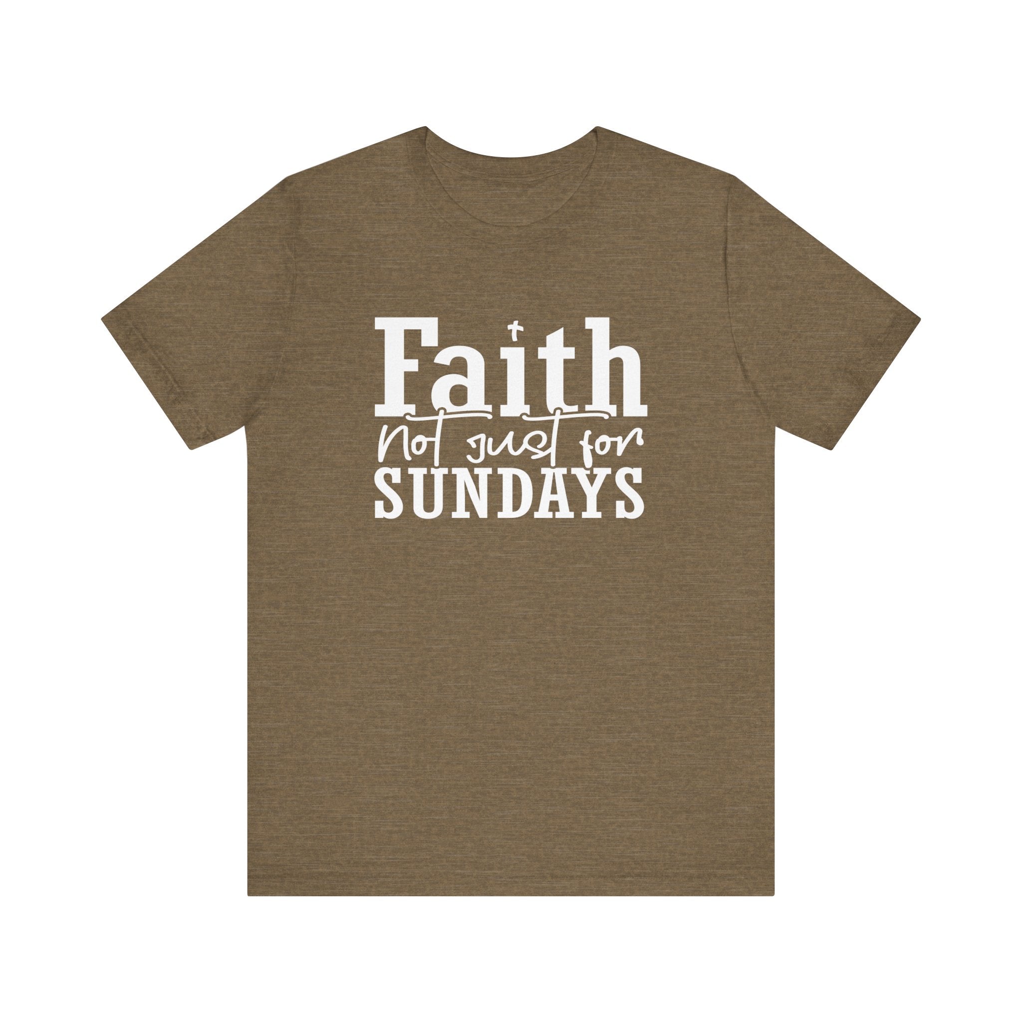 Faith Unisex Jersey Short Sleeve Tee