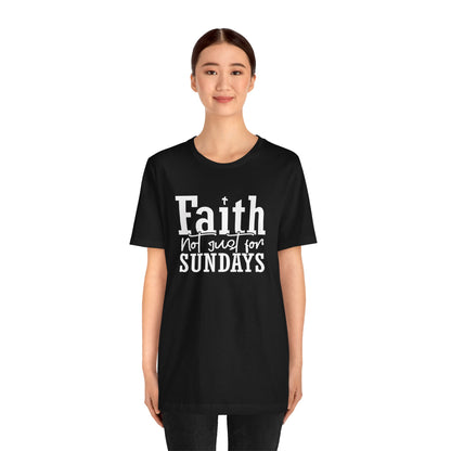 Faith Unisex Jersey Short Sleeve Tee