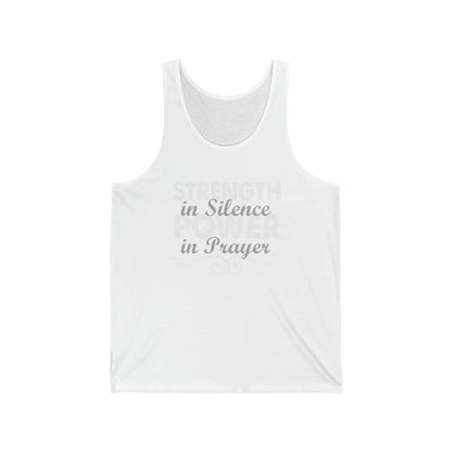 Strength Unisex Jersey Tank