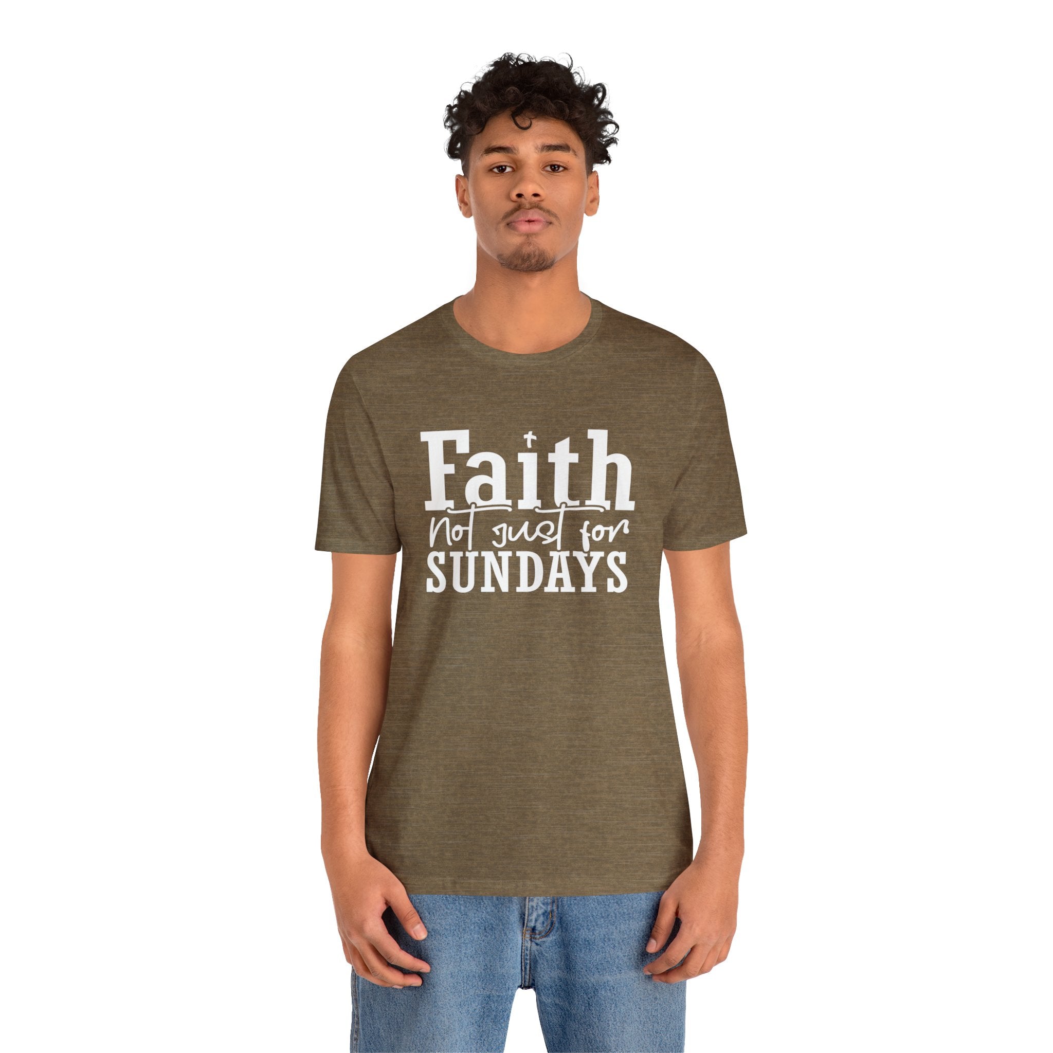 Faith Unisex Jersey Short Sleeve Tee