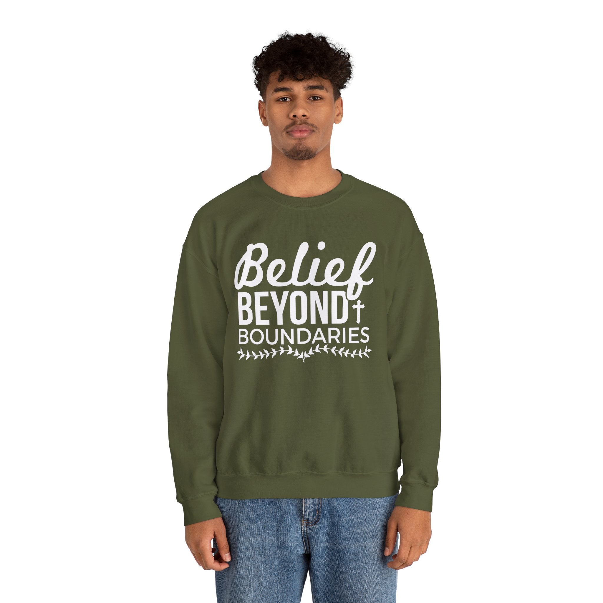 Belief Beyond Unisex Heavy Blend™ Crewneck Sweatshirt