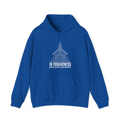 In Forgiveness Find your freedom  Unisex Heavy Blend™ Hooded Sweatshirt