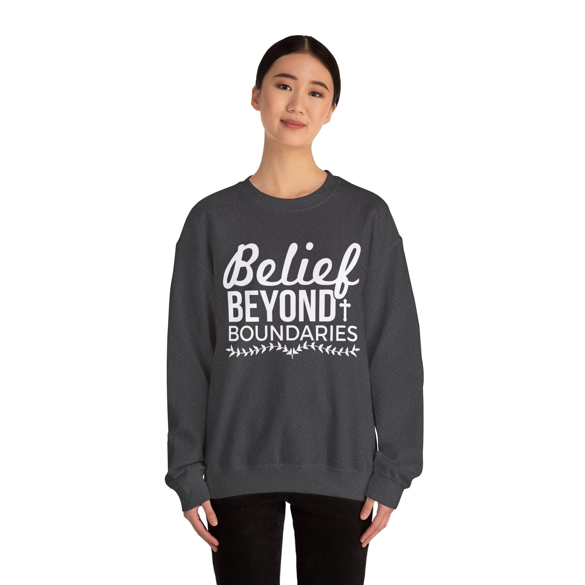 Belief Beyond Unisex Heavy Blend™ Crewneck Sweatshirt