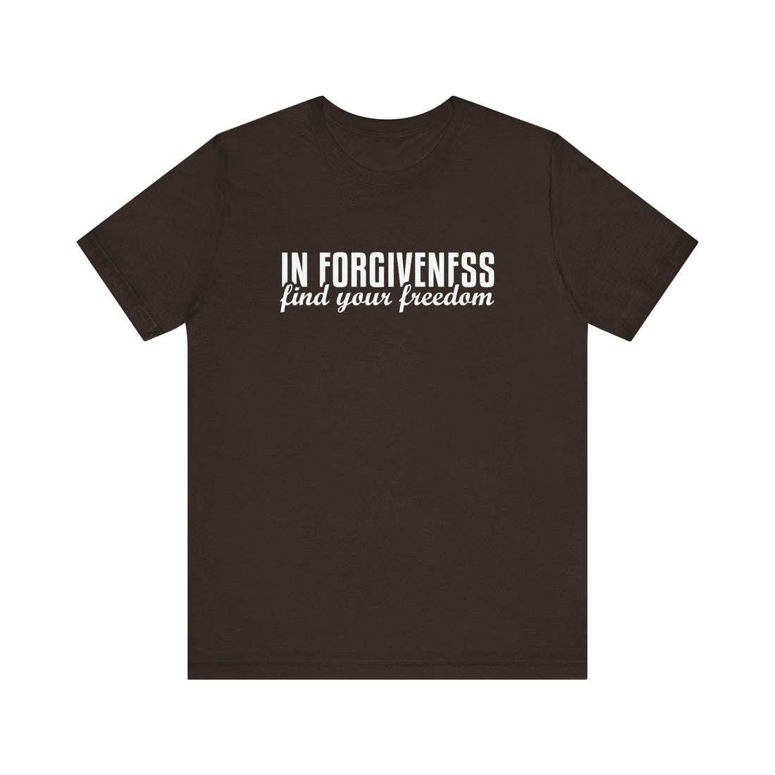 In Forgiveness Unisex Jersey Short Sleeve Tee