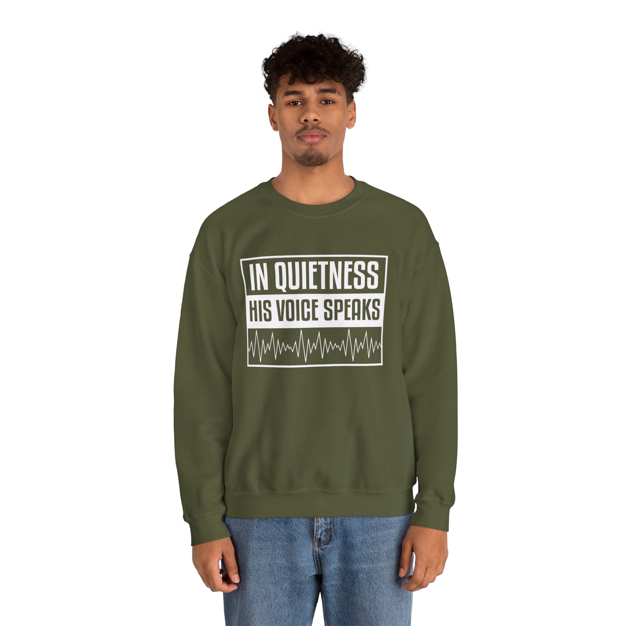 In Quietness Unisex Heavy Blend™ Crewneck Sweatshirt