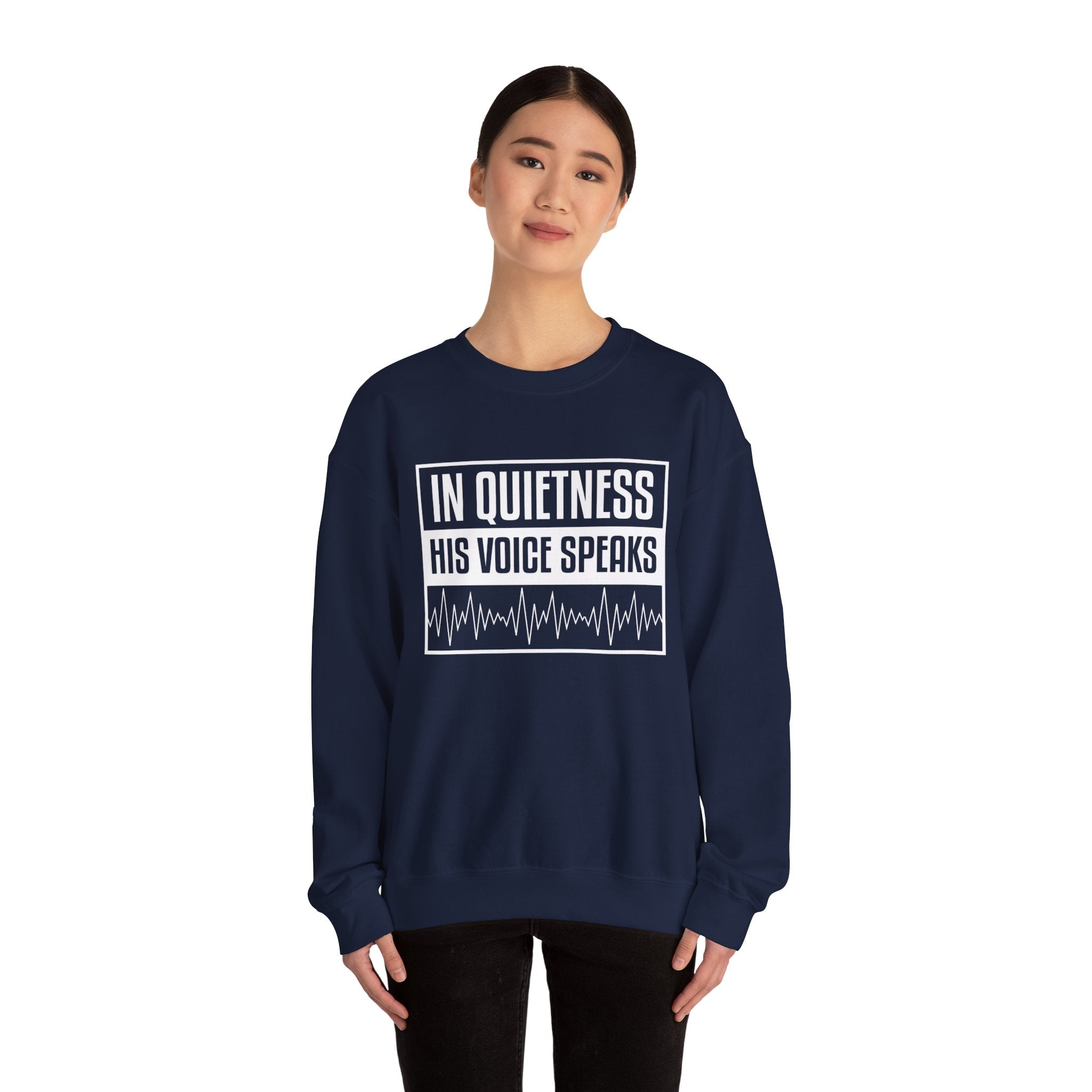 In Quietness Unisex Heavy Blend™ Crewneck Sweatshirt