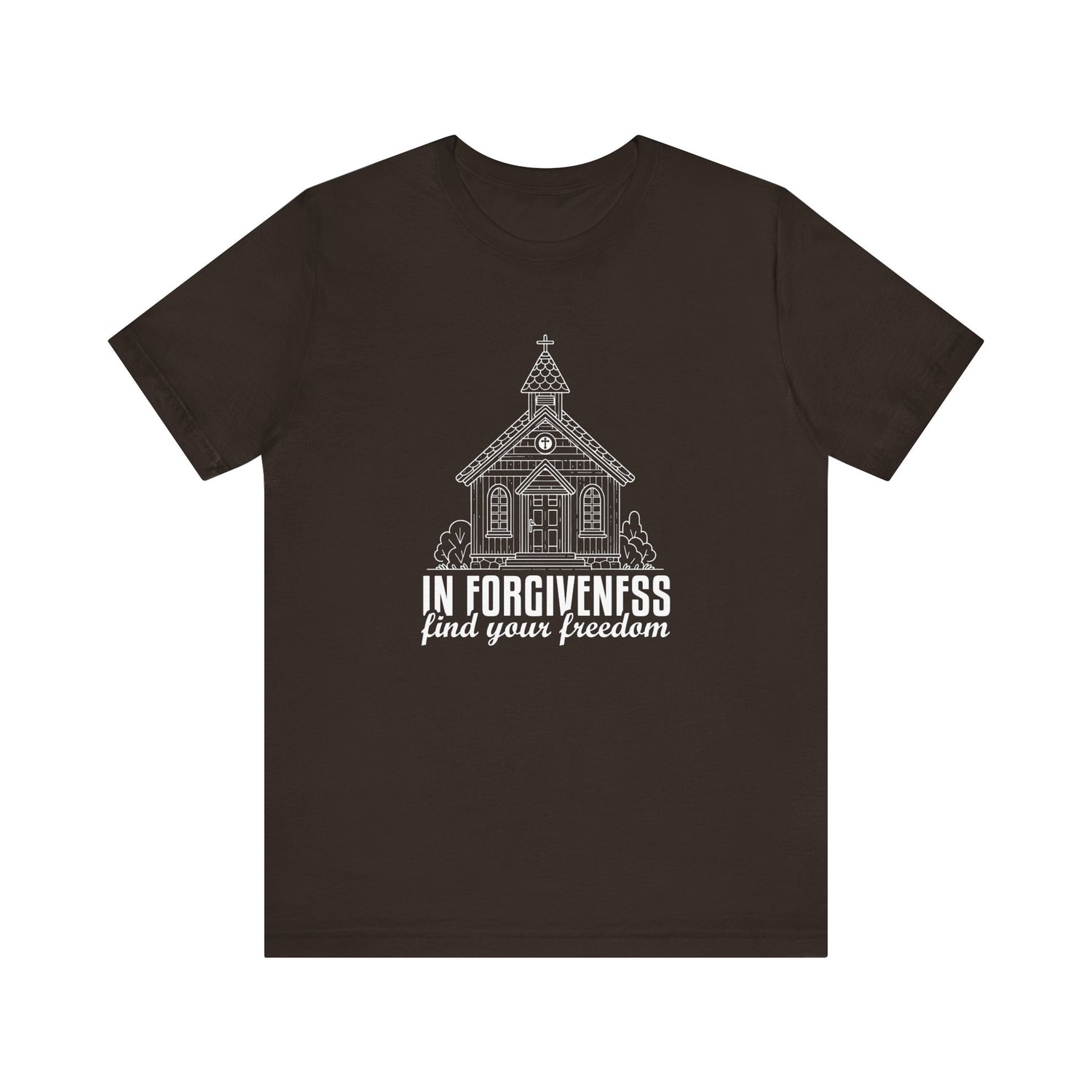 In Forgiveness Find your freedom  Unisex Jersey Short Sleeve Tee