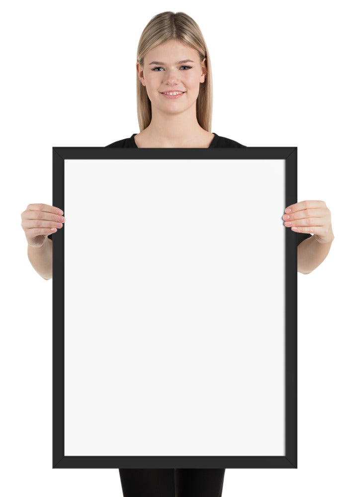 Enhanced Matte Paper Framed Poster (in)