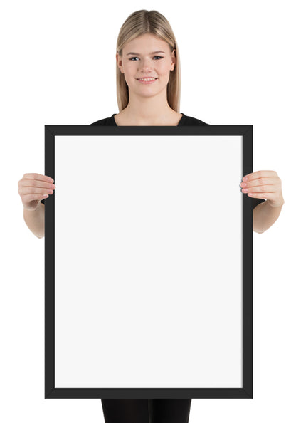 Enhanced Matte Paper Framed Poster (in)