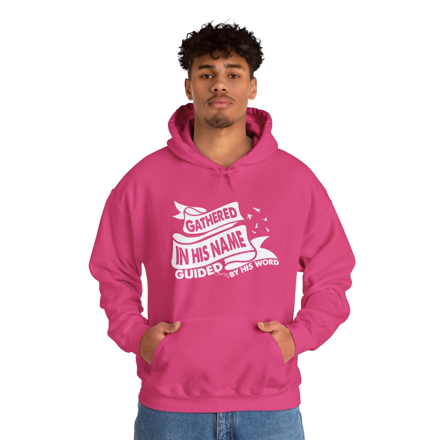 In His Name Unisex Heavy Blend™ Hooded Sweatshirt