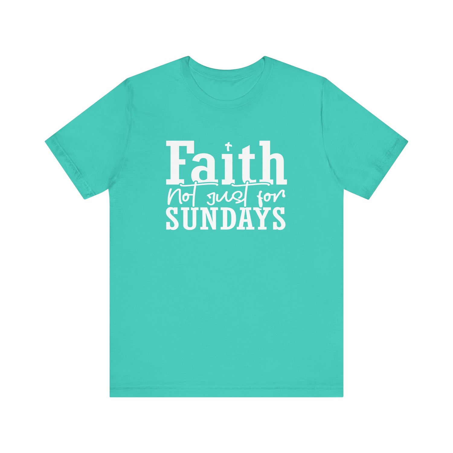 Faith Unisex Jersey Short Sleeve Tee