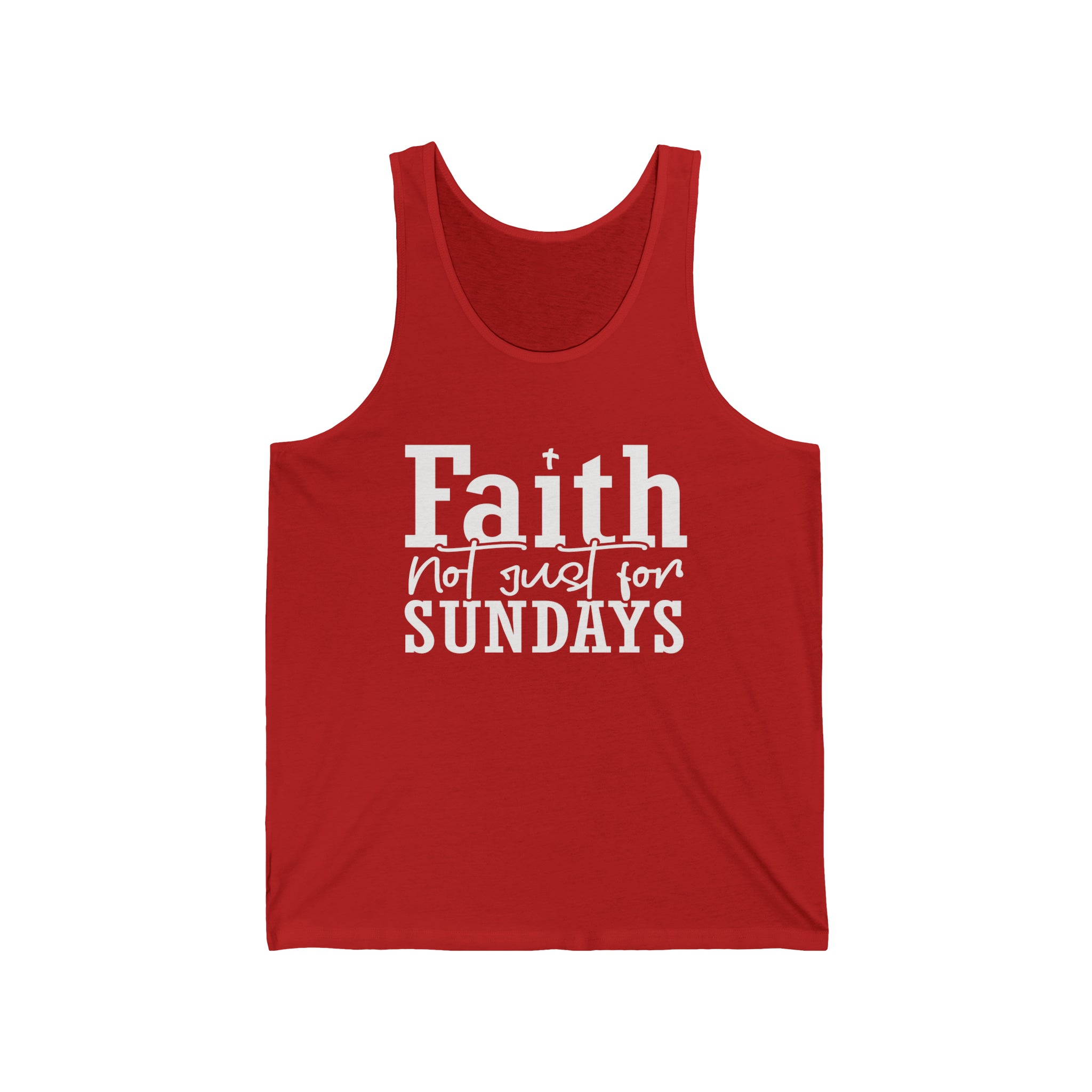 Faith Unisex Jersey Tank